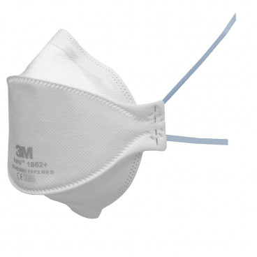 3M Aura 1862+ FFP2 IIR Mondneusmasker - 3m aura mondmasker ffp2 1862 - 3M1862