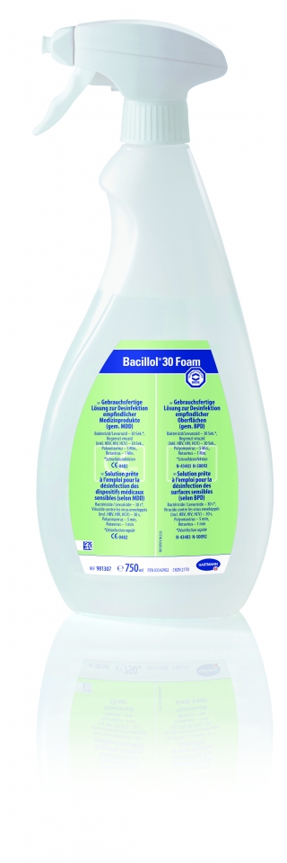 Bacillol 30 Foam Spray 750 ml - Bacillol30foam - 9814371